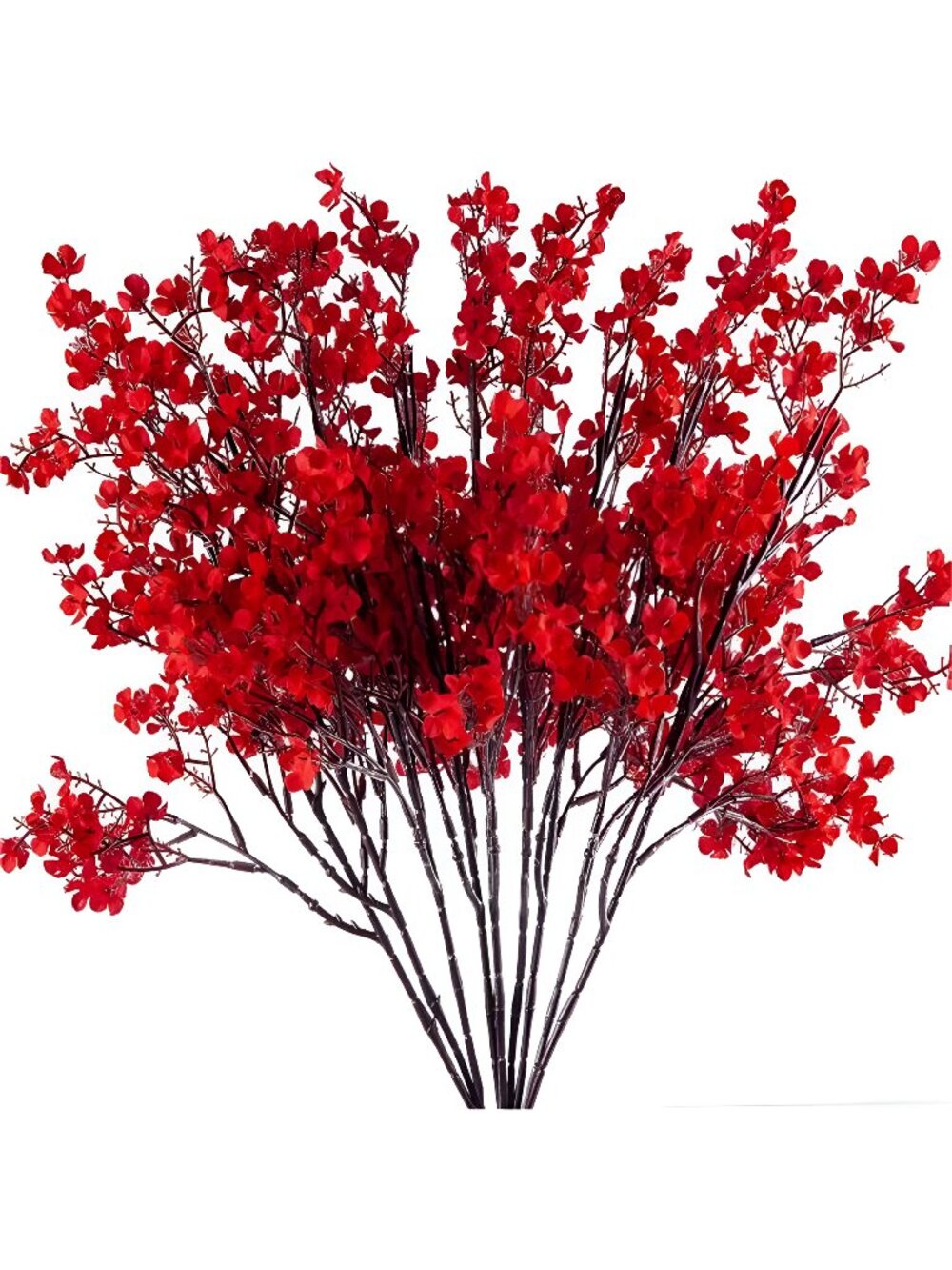 10 Pcs Babys Breath Artificial Flowers Bulk Real Touch Flowers, Fake Flowers